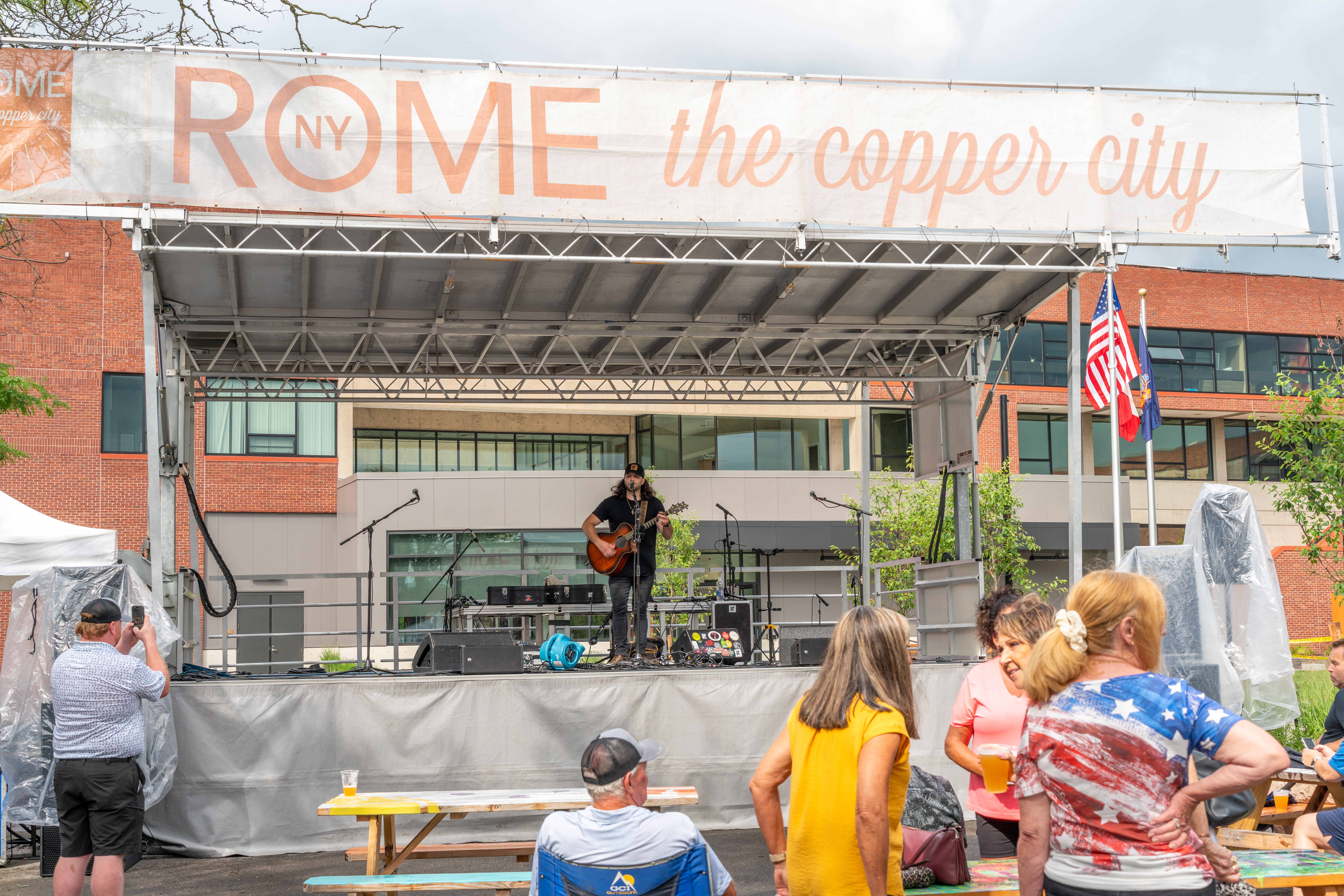 Block party event photo