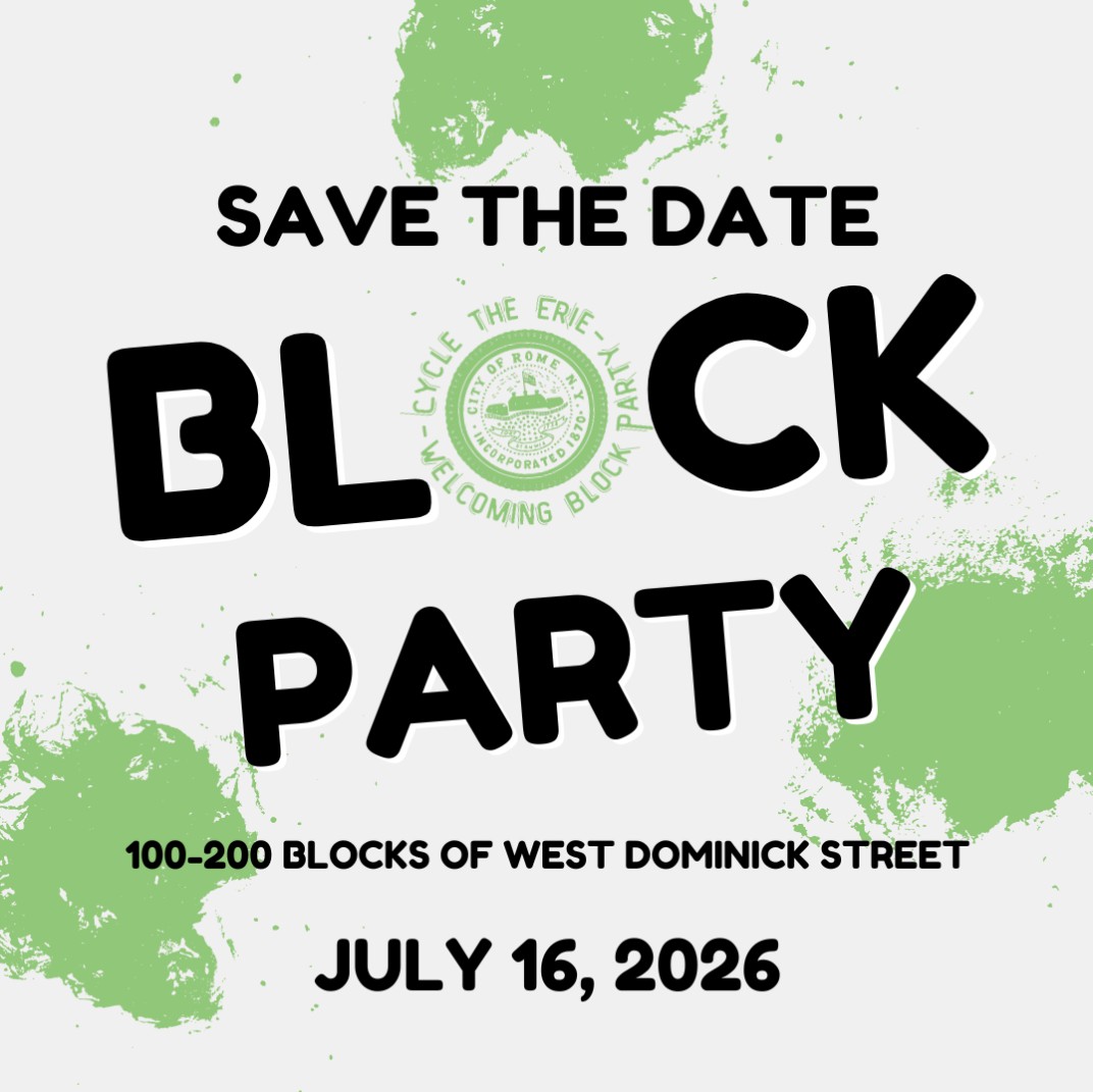 Cycle the Erie Block Party save the date
